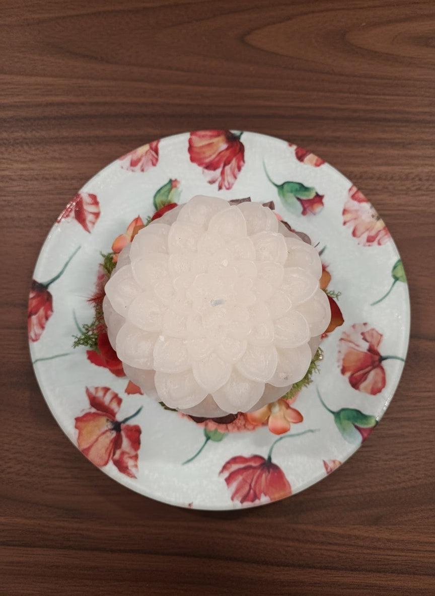 Decorazione con candela