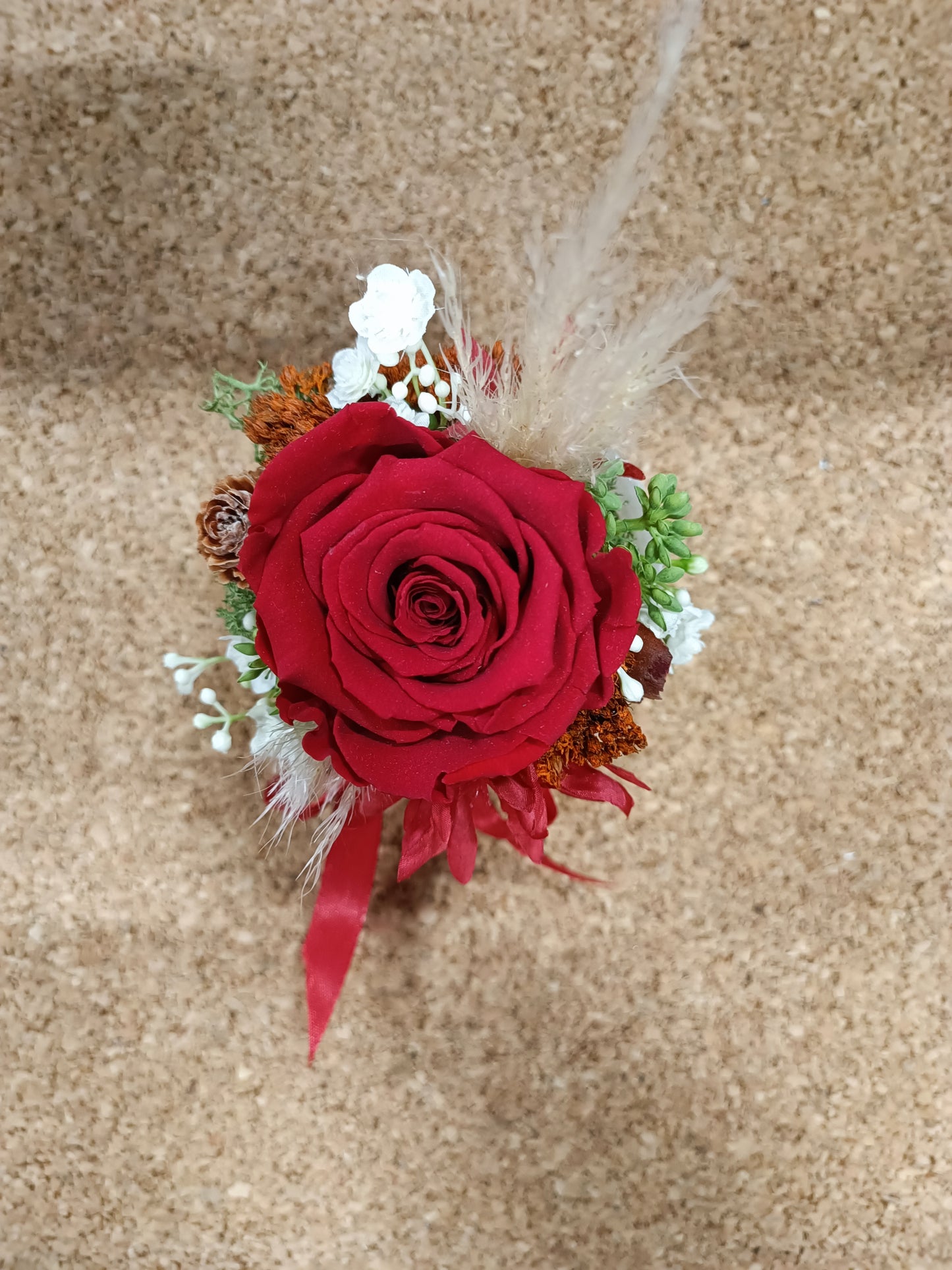 Vasetto con rosa stabilizzata COD: 044