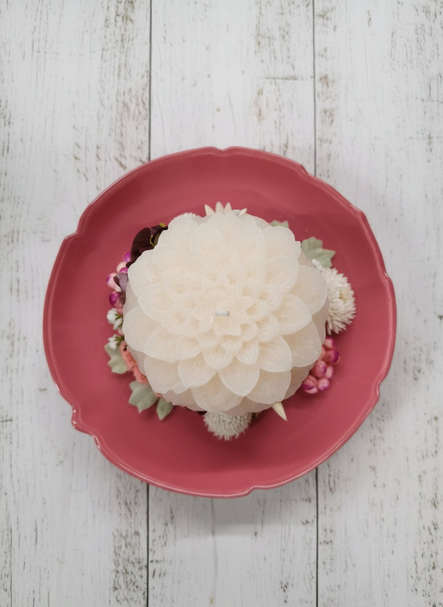 Decorazione con candela