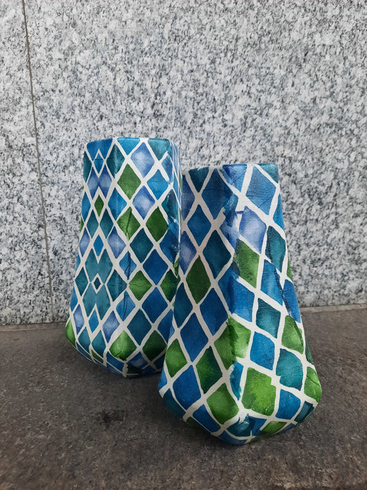 Vaso in ceramica rivalorizzato