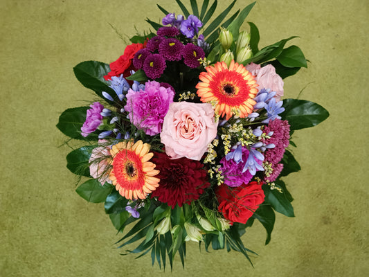 Mazzo fiorito colorato