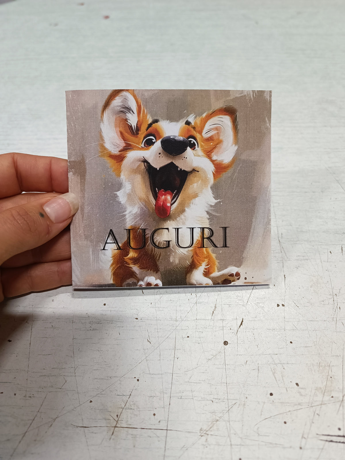 Cartolina 'Bau Auguri!' 🐕